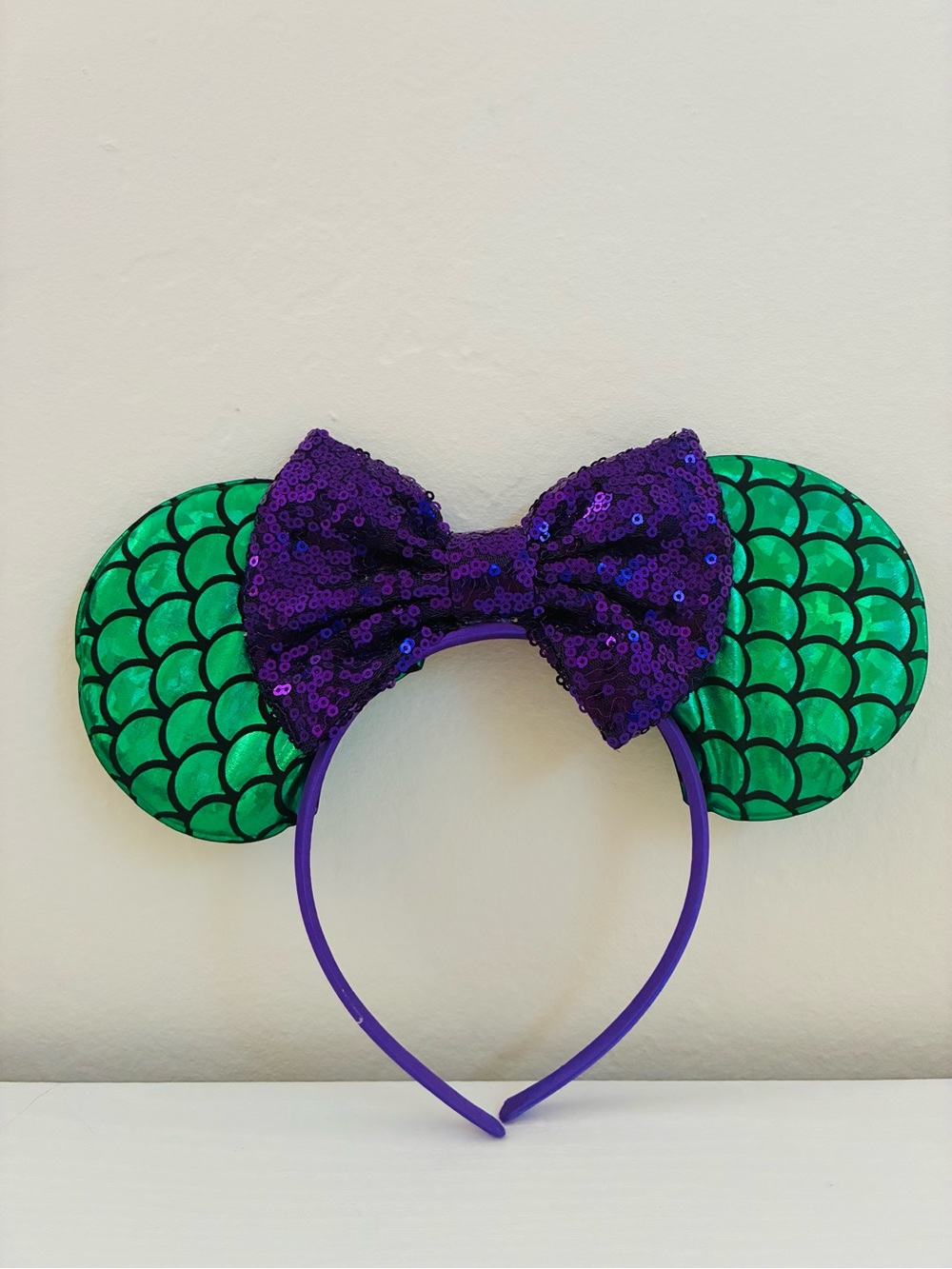 Disneyland Sequin Mermaid Minnie Ears 🧜‍♀️